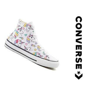 Converse Chuck Taylor All Star | Unicorn Lace Up Hi Top Shoes | Size 4